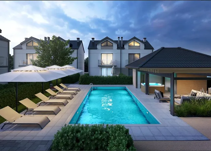 Morskie Wytchnienie - Baltycka Oaza شقة Jastrzębia Góra